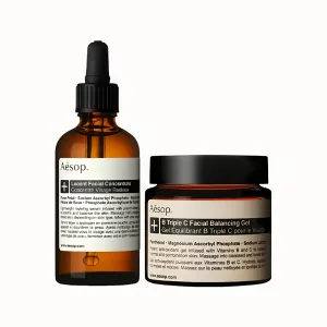 Aesop Lucent Concentrate and Triple C Balancing Gel Duo