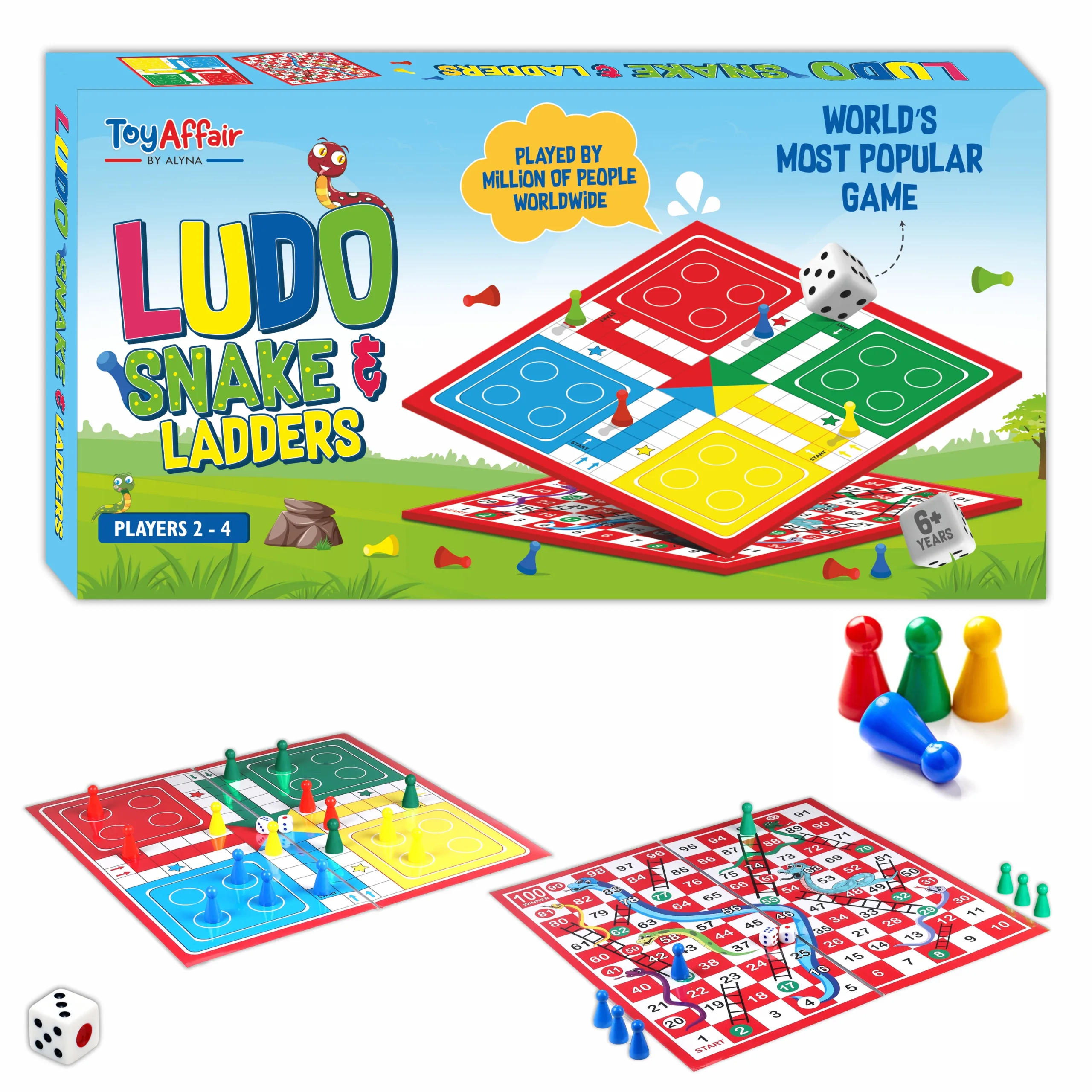 Family Ludo 18" Board Game