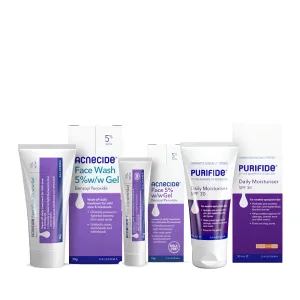 Acnecide Morning Routine for Acne