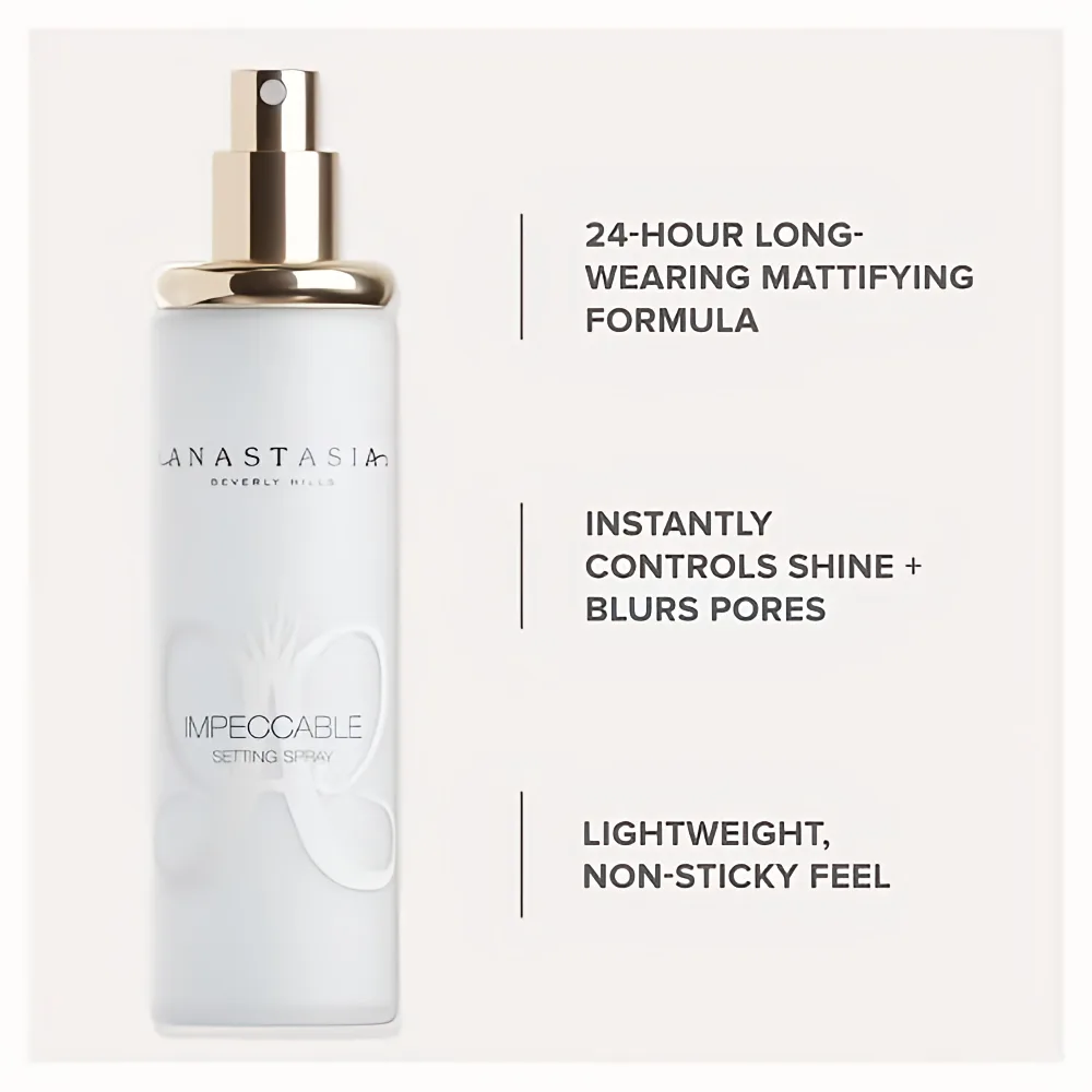 Anastasia Beverly Hills Impeccable Blurring Matte Setting Spray - Image 3