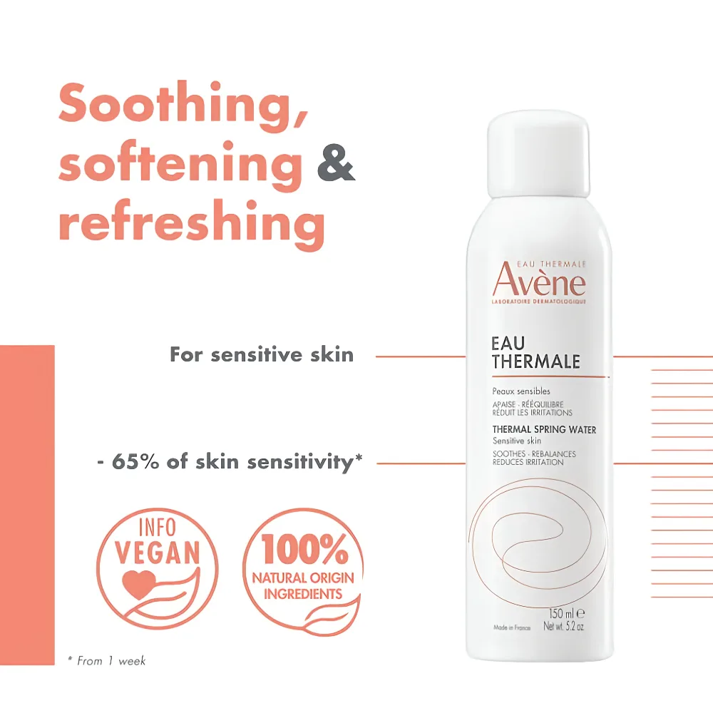 Avène Thermal Spring Water Spray for Sensitive Skin 150ml - Image 2