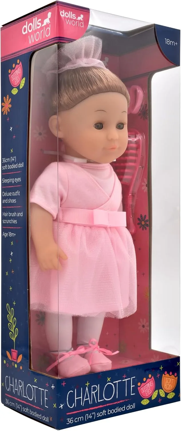 Charlotte Doll 14" Soft Body with Accessories