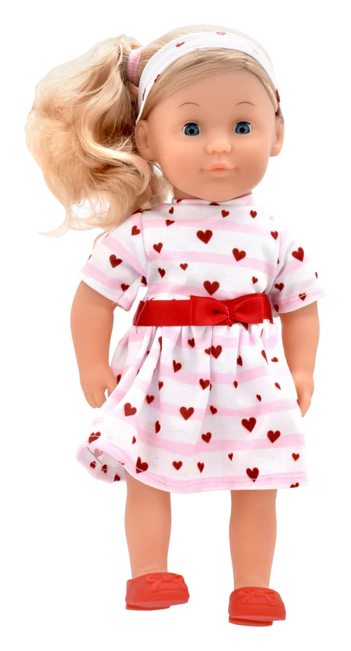 Charlotte 36Cm (14IN) Soft Doll Slpng Eyes Outfit N Hair Accrys - Image 2