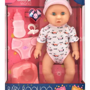 Baby Boohoo 38Cm (15IN) Dlx Vinyl Drink AND Wet Doll