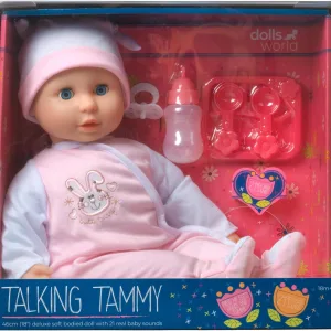 Talking Tammy 46Cm (18IN) Baby WITH Sleeping Eyes and Sounds