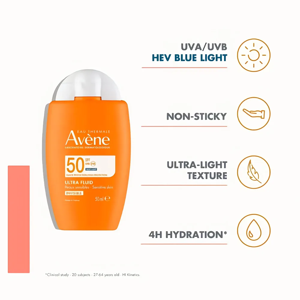 Avène Fluid Invisible and Sun Cream Bundle - Image 3