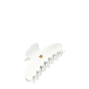 Balmain Cellulose Acetate Pince à cheveux Medium White
