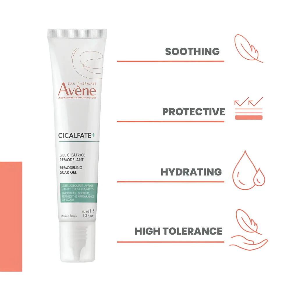Avène Cicalfate+ Remodelling Scar Gel for Sensitive Skin 40ml - Image 2