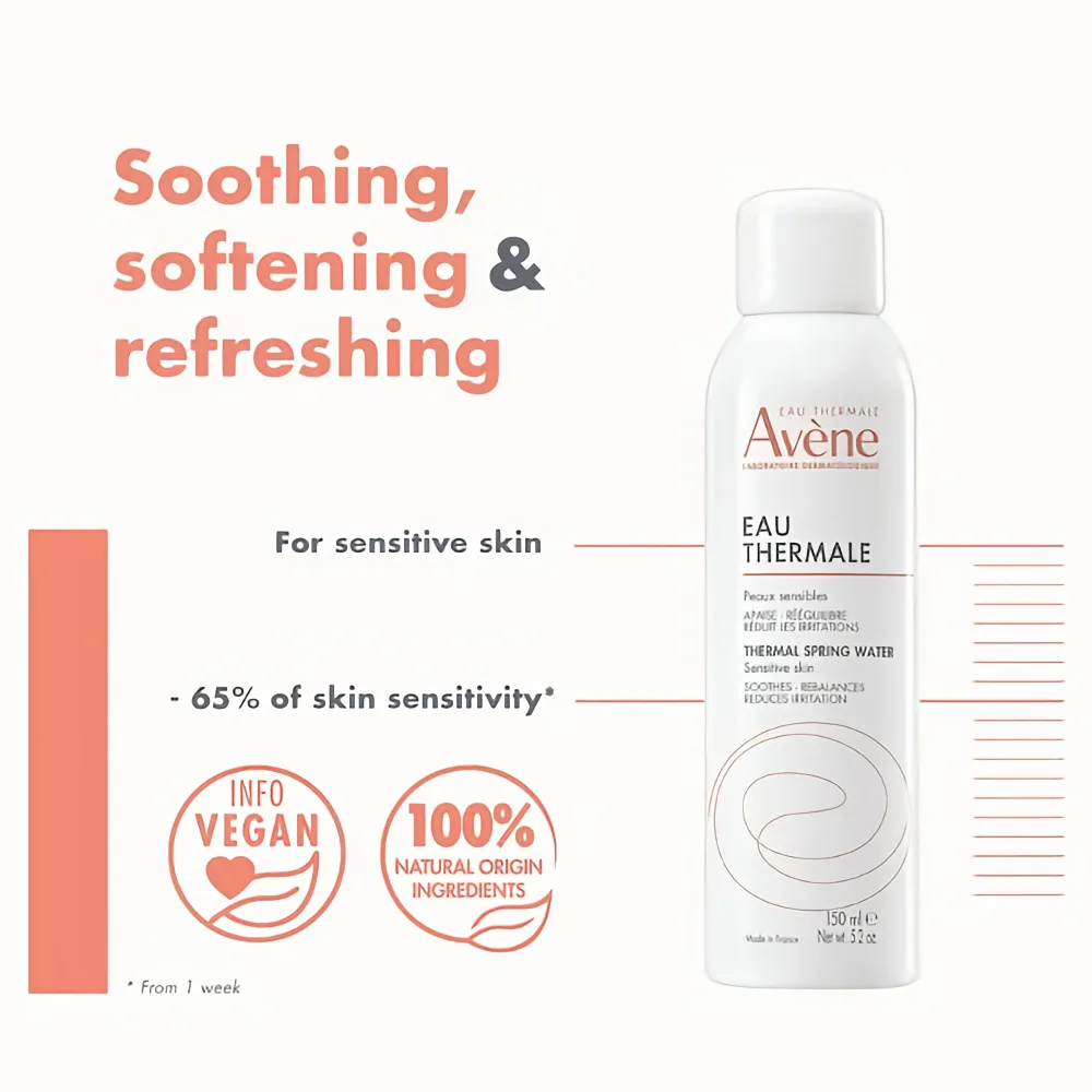 Avène Fluid Invisible and Thermal Water Bundle - Image 3