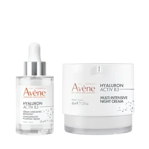 Avène Regenerating Night Routine with Hyaluron Activ B3