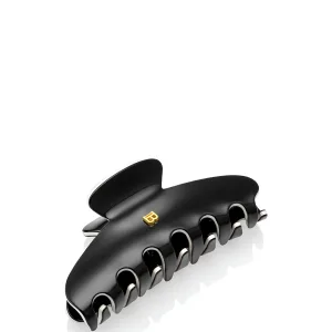 Balmain Cellulose Acetate Pince a Cheveux Large Black/White