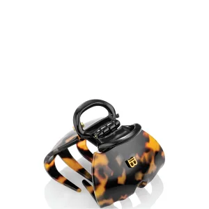 Balmain Cellulose Acetate Pince à Cheveux Tortoise Shell