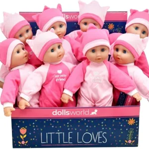 Little Loves 30Cm (12IN) Soft Bean Doll Sleeping Eyes