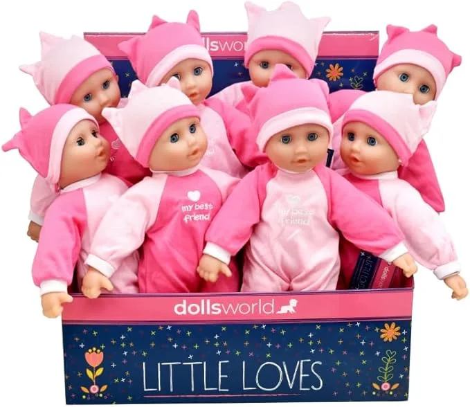 Little Loves 30Cm (12IN) Soft Bean Doll Sleeping Eyes