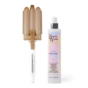Beauty Works Waver and Miracle Spray Bundle