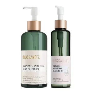 Biossance Double Cleanse Duo