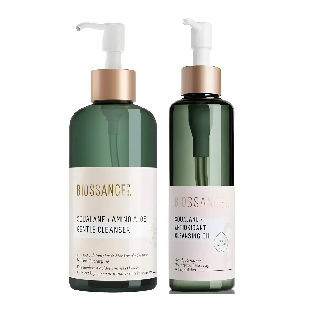 Biossance Double Cleanse Duo