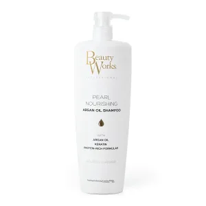 Beauty Works Pearl Nourishing Argan Oil Shampoo 1 Litre