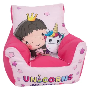 Delsit Bean Chair - Unicorns are Real