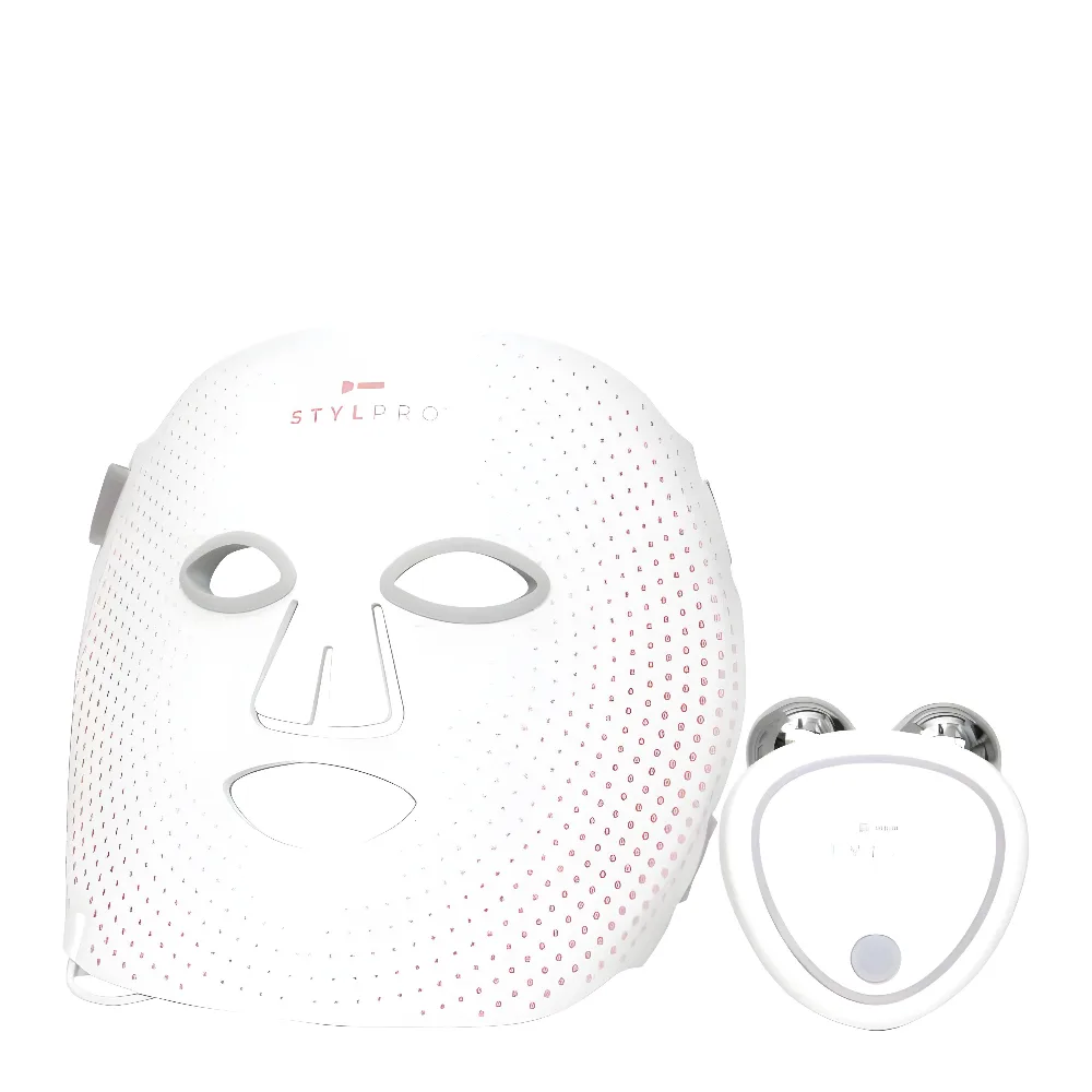 StylPro At-Home LED & Microcurrent Facial Glow Bundle
